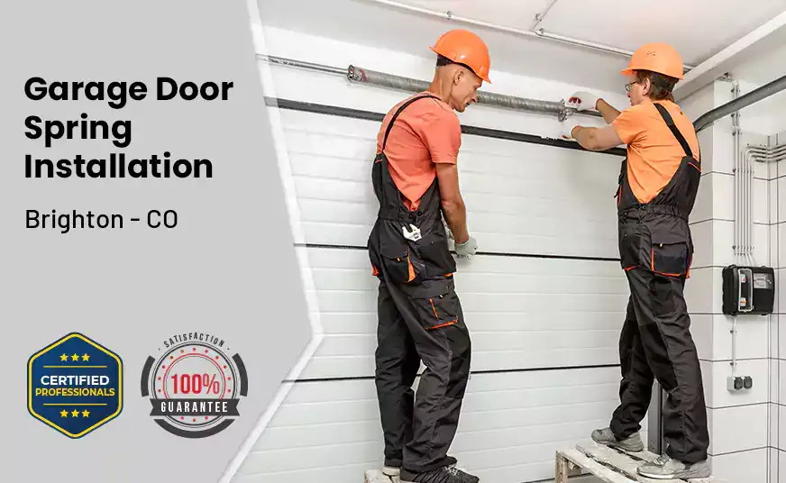 Garage Door Spring Installation Brighton - CO