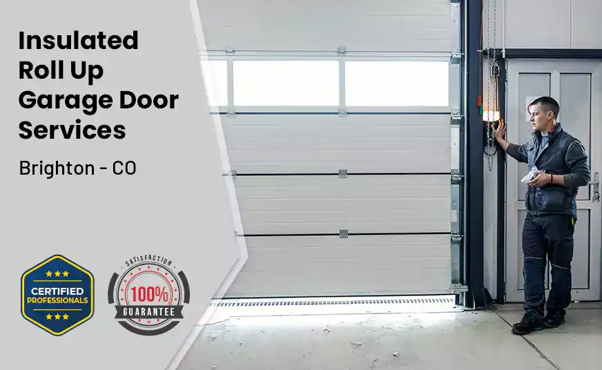 Insulated Roll Up Garage Door Brighton - CO 
