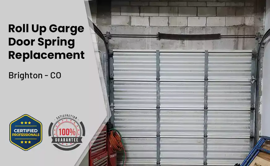 Roll Up Garage Door Spring Replacement Brighton - CO 